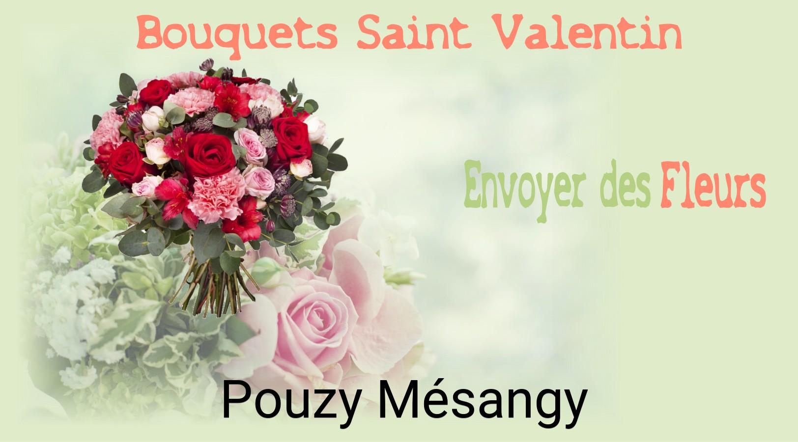 Roses de Saint-Valentin livrées à Pouzy-Mésangy